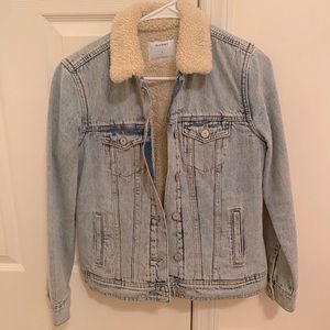 Sherpa Jean Jacket